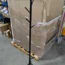 Haddockway Wooden Coat Rack Stand with 8 Hooks New Zealand Pine 3 Adjustable Coat Standing Tree Easy Assembly for Coats, Hats, Scarves and Handbags for Entryway, Hallway, Bedroom, Office