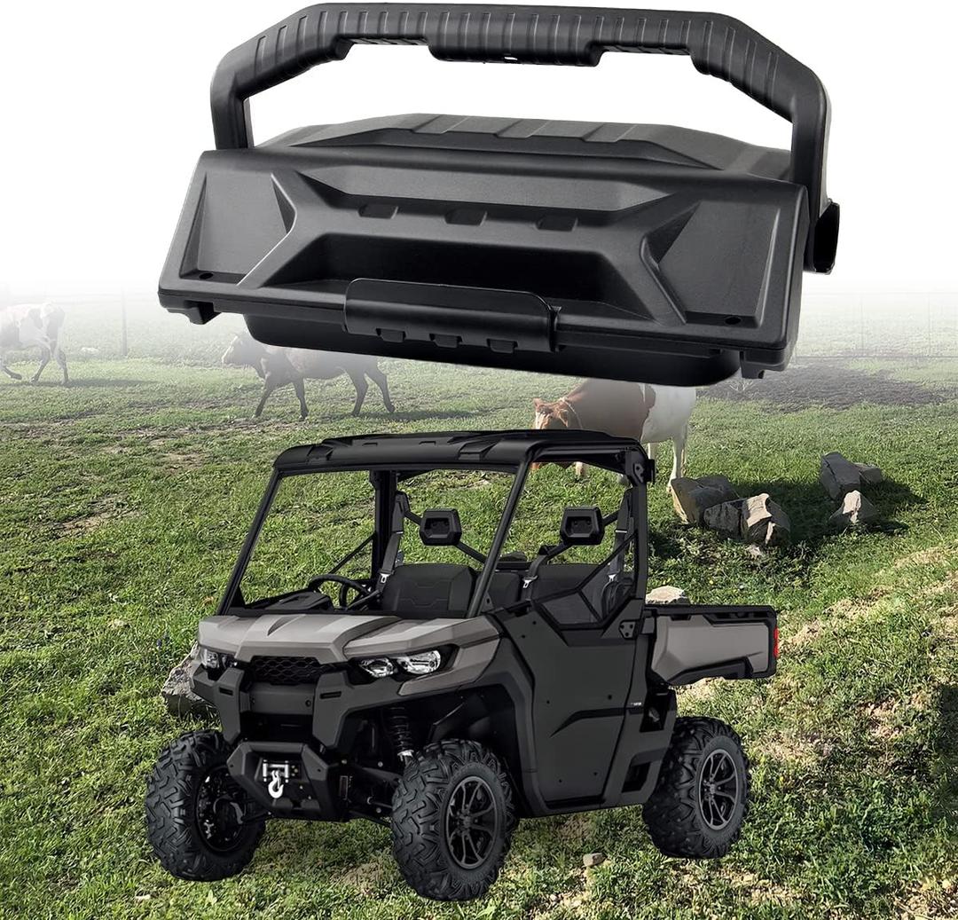 Defender Removable Storage Bin,CPOWACE Dash Upper Storage Box Portable Tool Box Compatible with Can Am Defender HD5 HD8 HD10 MAX,Replace #715004344