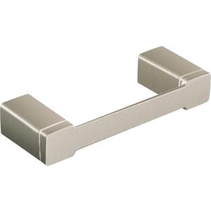 Moen YB8808BN 90 Degree Modern Double Post Pivoting Toilet Paper Holder, Brushed Nickel