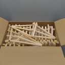 32 Pack 9 Inch Wood Easels, Easel Stand for Painting Canvases, Art, and Crafts, Tripod, Painting Party Easel, Kids Student Tabletop Easels for Painting, Portable Canvas Photo Picture Sign Holder