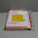 Universal Pressboard Classification Folders, Letter, Six-Section, Yellow, 10/Box (10304)