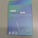 Toprime Digital Gram Scale 500g 0.01g Food Scale High Precision Kitchen Scale Multifunctional Stainless Steel Pocket Scale with Back-Lit LCD Display Tare PCS Features Silver