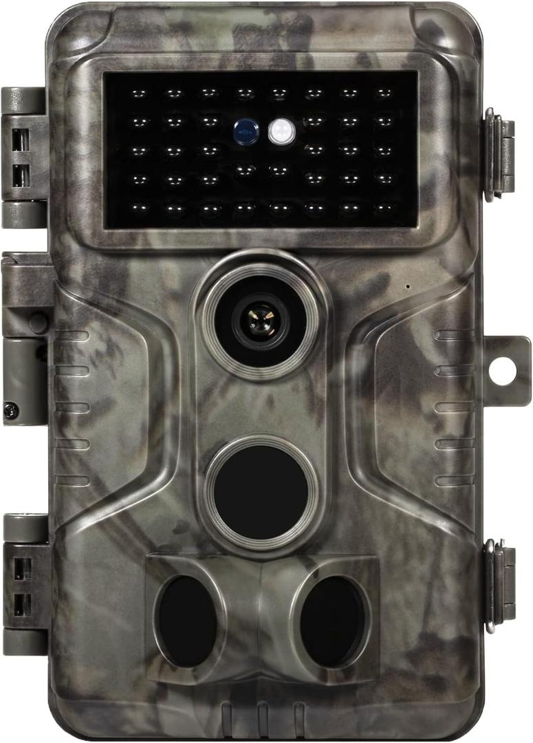 GardePro A3 Trail Camera (Non-Cellular, Non-WiFi), 48MP Photo & 1296P HD Video, 0.1s Trigger, 100ft No-Glow Night Vision, Motion Activated Wildlife Camer