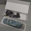 Rear View Mirror Camera, Mirror Dash Cam for Car 1080P Front & Rear Mirror Cameras 9.66 Inch HD IPS Full Touch Screen 64G Card Night Vision Motion Detection Loop Recording 24H Parking Monitor G-Sensor (P2)