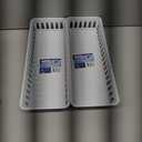 Sterilite Box White 12½×5×2⅛ Inches 2 Pack