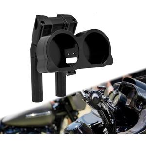 Motorcycle 10.0 Inch Tall Handlebar Risers with Extension Kit Fit For Harley Road Glide 2015-UP (Black)
