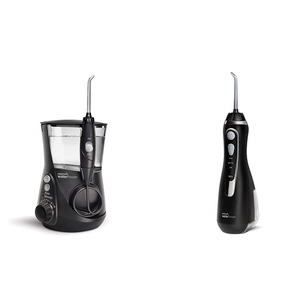 Waterpik Aquarius Water Flosser Professional for Teeth, Gums, Braces, Dental Care & Cordless Advanced Water Flosser for Teeth, Gums, Braces, Dental Care with Travel Bag