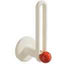 Colorful Drill-Free Adhesive Hooks - Multi-Purpose Plastic Hooks Holds Hats, Caps, Headbands, Wristbands | Durable Removable Organizer for Closet, Entryway, Home (3-Pack)