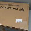 22 x 18 Inches Extra Large Solid Wood Serving Tray for Tea Coffee Table Snack Food Meals Serving Plate Kitchen Party Bar Breakfast Server with Raised Edges Black Wooden Decorative Ottoman Tray