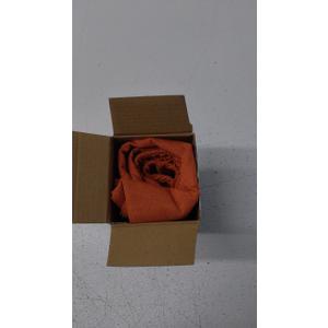 MIULEE Pack of 2 Decorative Outdoor Solid Waterproof Throw Pillow Covers Faux Linen Garden Farmhouse Cushion Cases for Summer Patio Tent Balcony Couch Sofa 18x18 Inch Orange