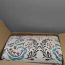 LIVEBOX Christmas Living Room Rugs 8x10, Soft Machine Washable Area Rug for Bedroom, Vintage Rug for Dining Room with Non Slip Backing, Large Green Indoor Carpet for Home Office(8'x10')