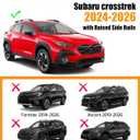 KINGGERI 300lbs Roof Rack Cross Bars Compatible with Subaru crosstrek 2024-2026 Limited/Premium/Sport (Not for Wilderness) with Raised Side Rails, Lockable Aluminum Roof Rails Crossbars Luggage