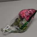 2 Pcs Artificial Flowers Zinnias Silk Flowers with Stems Zinnia Elegans Artificial Flowers for Outdoors Floral Arrangements Table Centerpieces Wedding Party Home Spring Summer Decor Rose Red