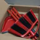 O-Cedar One Sweep Broom with Step-On Dustpan | Remove 99% with One | Lightweight Quiet Cleaning Tool | Ideal for Pet Owners