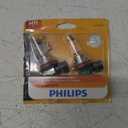Philips Automotive Lighting H11 Standard Halogen Replacement Headlight Bulbs, Fit Select High Beam, Low Beam, and Fog Light Positions, 2 Pack