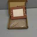 2025 Sonogram Picture Frame Tiny Miracle Ultrasound Christmas Ornament,Baby's First Wooden Christmas Keepsake Christmas Tree Decoration for Expecting Parents and Grandparents