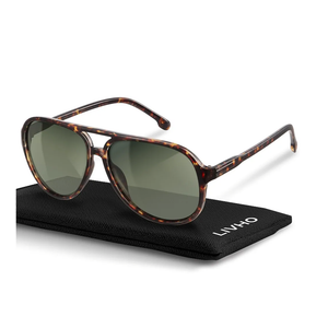 livho Trendy Polarized Aviator Sunglasses Women Men, Retro Sun Glasses for Women Men 2025, Oversized UV Protection Shades