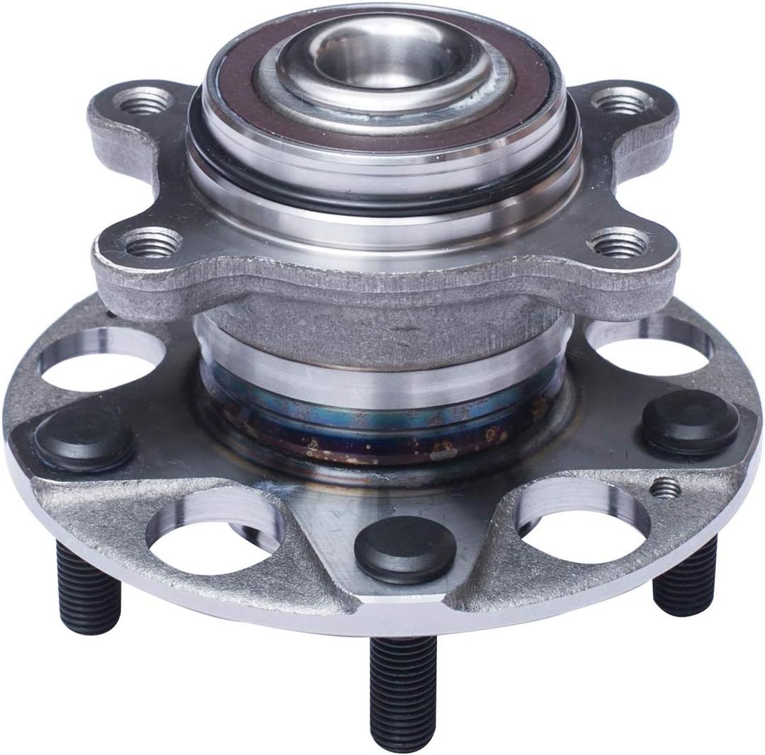 TUCAREST 512256 Rear Wheel Bearing and Hub Assembly Compatible with 2006-2011 Ho-nda Civic (DX, LX, Si, EX, GX) /2006-2008 2009-2011 Ac-ura CSX [5 Lug W/ABS;512257]