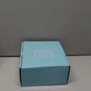 BOHON Desk Lamp with Clamp, 10W 38 LED Clip on Light, 5 Color 10 Brightness Auto Off Timer, Flexible Gooseneck Clip Lamp, Desk Lights for Office Home Bed Bedside Reading, Adapter Include, Teal