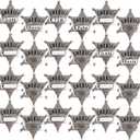 Bedwina Metal Sheriff Badges - (Pack of 24) Silver Star Name Badges with Stickers for Personalized Names, Western Cowboy Dress Up Deputy's Badge Toys for Kids Birthday Party Favors, Giveaways & More