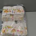 Dicunoy 100 PCS Disposable Sandwich Paper Boxes, Egg Sandwich Take Out Containers, Mini Burger Boxes Toast Holding Bread Tray for French Fries, Craft Dessert, Waffle, Pastry, Food Truck Business
