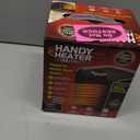 Handy Heater Instant Heat - Copper Infused Ceramic Technology Space Heater, 1200 Watts, Portable Heater for Office, Bedroom or Any Indoor Space, Adjustable Heat, Quiet & Cordless Personal Heater