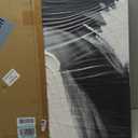 36x24 inch Hand-Painted White and Black Abstract Art Modern Home Office Wall Decorative Art (Eft175)