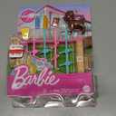 Barbie Mini Playset with Pet, Accessories and Working Foosball Table, Game Night Theme, Gift for 3 to 7 Year Olds