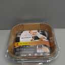 4 qt Air Fryer Liners, Chefman Air Fryer Liners, Disposable 4qt Air Fryer Liner for GreenLife 4.5 QT Cuisinart Airfryer, Non-stick Parchment Paper for Frying, Baking- Unbleached(120Pcs)