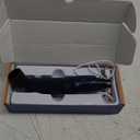 Dog Nail Grinder, 3 Grinding Heads, 2-Speed, LED Light, Touch-Switch, TypeC, Quiet, Low-Vibration, Dog Nail Trimmers for Large,Medium,Small Dogs & Cats with Hard/Thick Nails (U-Dark Blue)