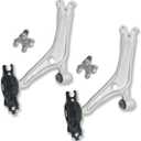 4pc Suspension Control Arm and Ball Joint Assembly Compatible with Honda Accord 2018-2021 (51350TVAA04 / MS601269, 51360TVAA04 / MS601270)