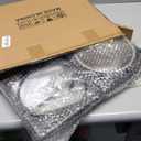 LUEXBOX Dog Bowls, Raised Pet Feeder with Stand, Stainless Steel, 10.5 inch Height, Medium or Large Breeds