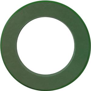 Foam Rings - 11-Inch Wet Floral Foam Designer Ring Wreath Base (Green)