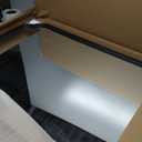 HOMECOOKIN Wood Bathroom Mirrors for Wall Mounted, 24" x 36" Rustic Wood Frame Wall Mirrors Decorative for Living Room or Bedroom Vanity Mirror (Black) A