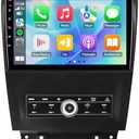 1+32G 10.1-inch Android 13 Car Stereo for Ford Mustang 2010 2011 2012 2013 2014 IPS Touchscreen Screen Car Radio with Carplay & Android Auto Support Backup Camera GPS FM Navi BT SWC