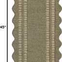 Loloi Chris Loves Julia Scottie Collection SCO-01 Olive/Pebble 2'-3" x 3'-9", .87" Pile Height, Runner Rug