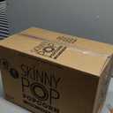 SkinnyPop Popcorn, Original and White Cheddar Variety Pack, Whole Grain, Dairy-Free Snack, 0.5oz (40ct)
