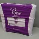 Poise Incontinence Pads for Women, Moderate Absorbency, Regular Length, 132 Count (2 Packs of 66) (Packaging May Vary)