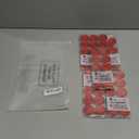 10 X RED TEA LIGHTS HOURS LONG BURN NIGHT LIGHT SCENTED CANDLES (PACK OF 5)