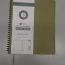 BEZEND Monthly Planner 2026-2027 (Spiral-8.5" x 11") 2 Year Calendar Book with Note Pages - Jan 26 to Dec 27-120 GSM Paper, Inner Pockets, Laminated Tabs, Vegan Leather Softcover - Kiwi