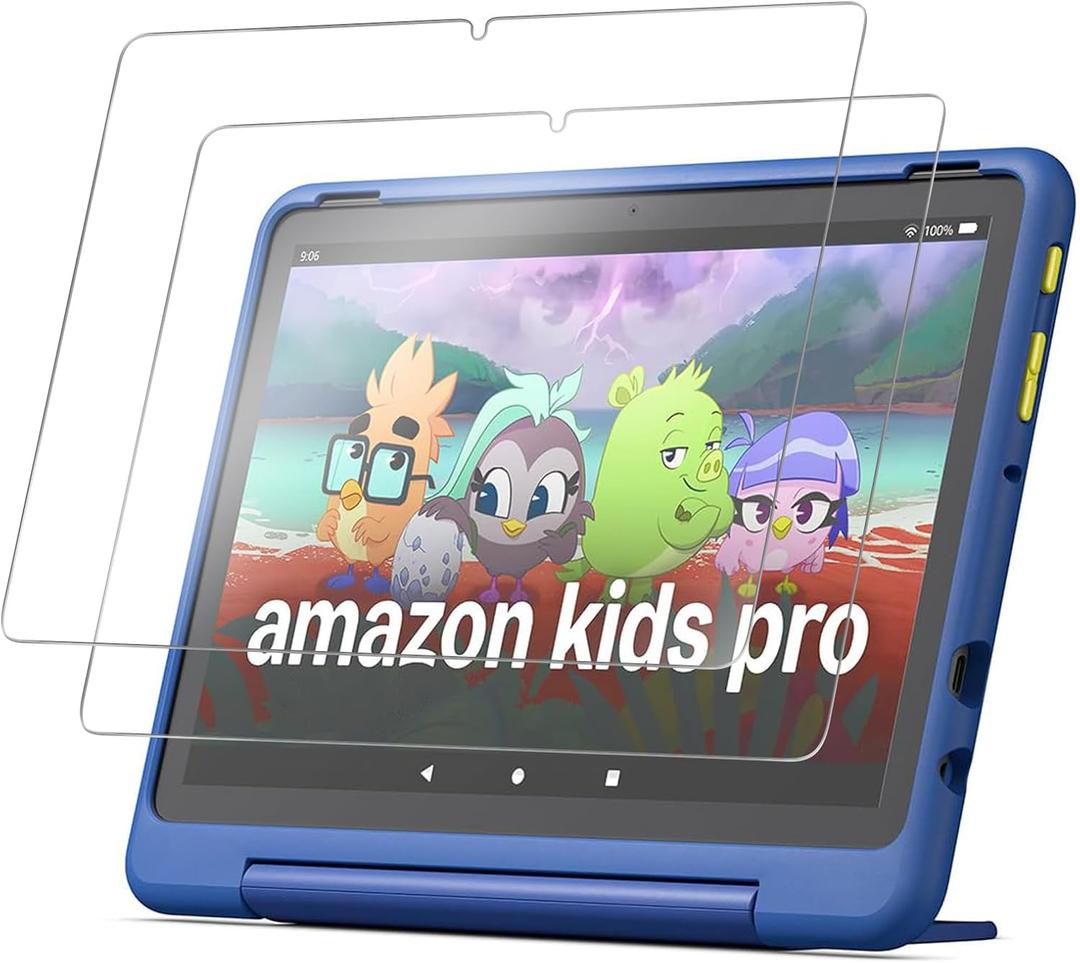 Screen Protector for 10 Kids Pro/ 10 Kids Tablet Tempered Glass, 9H Hardness, 2 Pack