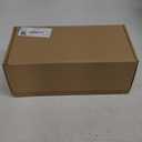 SPUNKYJUNKY 15 Slanted Ceramic Dog and Cat Bowl with Wooden Stand, Tilted Bulldog Food and Water Bowl No Slip Non-Spill for Cats Medium Dogs Big Face Pets 28.7 OZ (3.6 Cups, Grey  2)