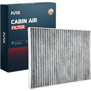 KAX Cabin Air Filter with Activated Carbon, CF10709 Replacement for Hyundai & Kia Models, Accent, Genesis Coupe, Tucson, Veloster, Forte, Forte Koup, Rio &More