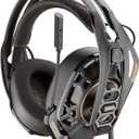 RIG 500 PRO HS Officially Licensed PlayStation Competition-Grade Headset with RIG Audio Dial for PS4, PS5, PC - 50mm Speaker Drivers - Flip to Mute Noise Canceling Mic
