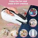 Handheld Sewing Machine for Beginners, Easy to Operate and Fast Stitch Suitable for Clothes,Fabrics and Quick Home Repairs for Mom Birthday Valentine's Day Christmas