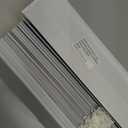 Cordless Light Filtering Mini Blind - 34 Inch Width, 48 Inch Length, 1" Slat Size - Pearl White - Cordless GII Morningstar Horizontal Windows Blinds for Interior by Achim Home Decor