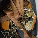 Snow Chains 8pcs Tire Chains Snow Chains for Car SUV Tire Chains with Tightening Buckles Universal Anti-Slip Snow Tire Chains Tire Cables Durable Chains for Tires Heavy Duty