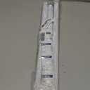 Tension Curtain Rod 30 to 64 Inch White Curtain Rod Adjustable Expandable Spring Tension Curtain Rod No Drilling 7/8" Spring Loaded Curtain Rods for Windows Bedroom Closet Doorway Door