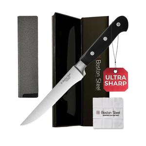 Boning Knife 6 Inch – Ultra Sharp High Carbon Stainless Steel Kitchen Knife with Comfortable Grip, Ergonomic Handle, Gifts for Women and Men, Premium Cooking Knife with Gift Box