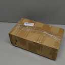 STOBOCTER 50Pcs Paper Gift Bags, 5.9"x3.15"x8.25" Gift Wrap Bags with Handles, Brown Kraft Paper Bags for Small Business, Paper Bags Bulk for Birthday Party Favors, Shopping, Grocery, Retail, Craft